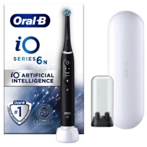 Oral-B iO 6 Black Lava Elektrische Tandenborstel Met Reisetui