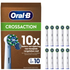 Oral-B Cross Action CleanMaximiser Opzetborstels 10 Stuks