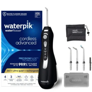 Waterpik WP-562 Advanced Waterflosser Draadloos Black