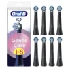 Oral-B 8 Vervangende Gentle Care opzetborstels Zwart